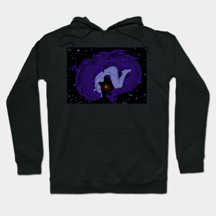 Night, mythic drawing Hoodie